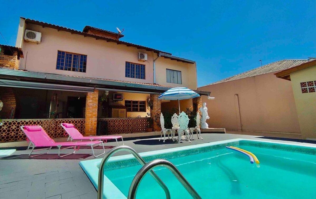 Casa Com Piscina Proximo Atrativos/ Wifi/ Garagem Villa Foz do Iguaçu Buitenkant foto